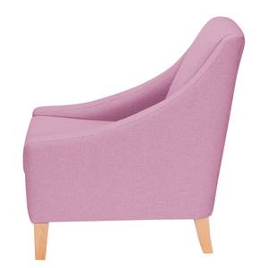 Fauteuil Gin Gin vilt - Mauve