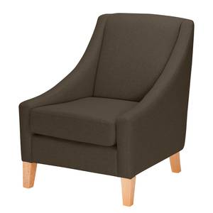 Fauteuil Gin Gin vilt - Mokkakleurig