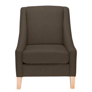 Fauteuil Gin Gin vilt - Mokkakleurig