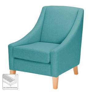 Fauteuil Gin Gin vilt - Turquoise