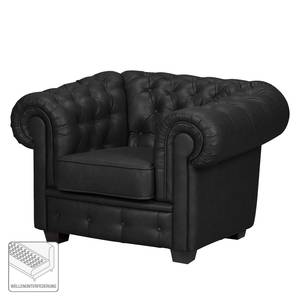 Fauteuil Gowen II Cuir synthétique - Noir