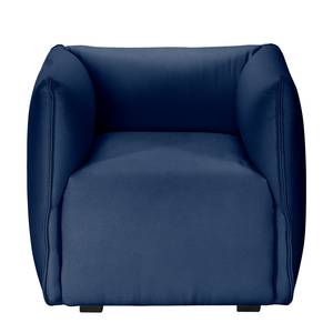 Fauteuil Grady I Tissu - Bleu foncé