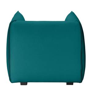 Fauteuil Grady I Tissu - Bleu pétrole