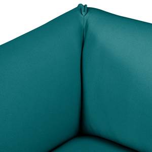 Fauteuil Grady I Tissu - Bleu pétrole