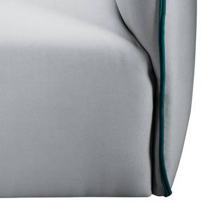 Ensemble de salon Grady II (3-2-1) Tissu - Gris clair / Turquoise