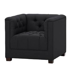 Fauteuil Grand Tissu Tissu Selva : Anthracite