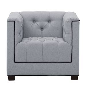 Fauteuil Grand Duo Tissu Tissu Milan : Gris clair