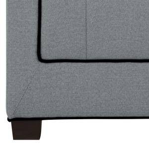 Fauteuil Grand Duo Tissu Tissu Selva : Gris argenté