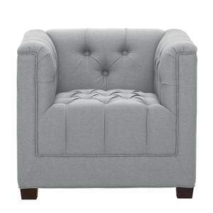 Fauteuil Grand Tissu Tissu Selva : Gris argenté