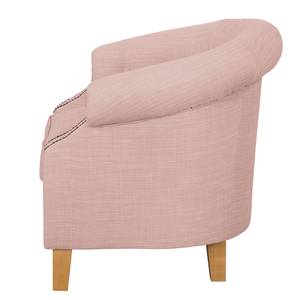 Fauteuil Great Hale I geweven stof Mauve