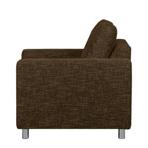 Fauteuil Greenwood Tissu Tissu structuré Lawan: Marron