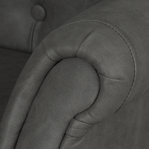 Fauteuil Harmonia Cuir synthétique - Anthracite