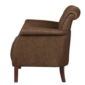 Fauteuil Harmonia Cuir synthétique - Marron