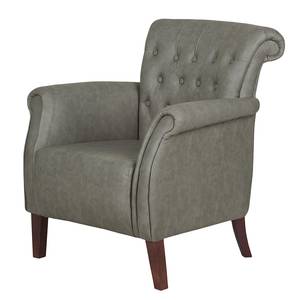 Fauteuil Harmonia Cuir synthétique - Gris