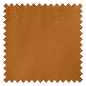 Sessel Hepburn II Echtleder - Echtleder Neka: Cognac - Chrom matt