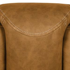 Fauteuil Hineston Imitation cuir - Cognac