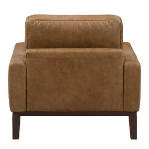 Fauteuil Horley Cuir véritable - Marron