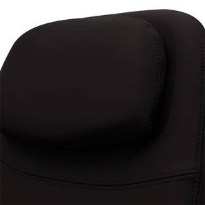 Fauteuil Houston I Cuir véritable Cuir véritable Neka : Noir - Acier inoxydable