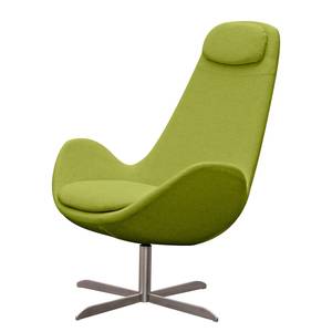 Fauteuil Houston I Tissu Tissu Anda II : Vert - Acier inoxydable