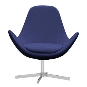 Fauteuil HOUSTON Tissu Milan : Bleu foncé