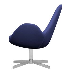 Fauteuil HOUSTON Tissu Milan : Bleu foncé