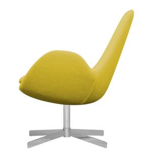 Fauteuil HOUSTON Geweven stof Milan: Geel