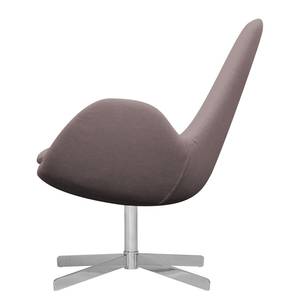 Fauteuil HOUSTON Geweven stof Milan: Grijs-Marron