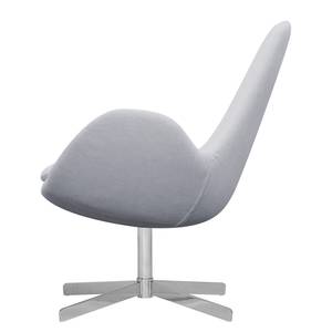 Fauteuil HOUSTON Tissu Milan : Gris clair