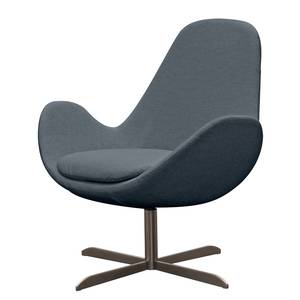 Fauteuil HOUSTON Geweven stof Anda II: Grijs