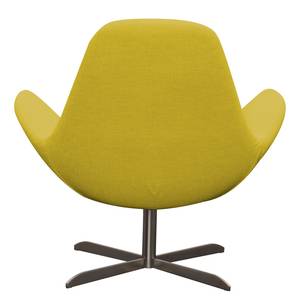 Fauteuil HOUSTON Geweven stof Milan: Geel