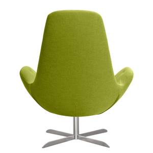 Fauteuil Houston III Tissu Tissu Anda II : Vert - Acier inoxydable