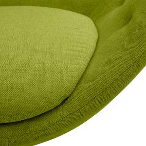 Fauteuil Houston III Tissu Tissu Anda II : Vert - Acier inoxydable