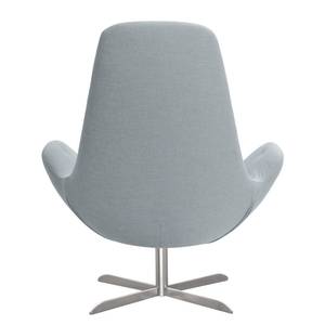 Fauteuil Houston III Tissu Tissu Anda II : Argenté - Acier inoxydable