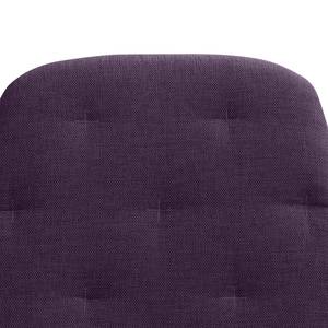 Fauteuil Houston III Tissu Tissu Anda II : Violet - Acier inoxydable