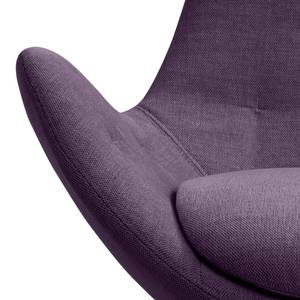 Fauteuil Houston IV Tissu Tissu Anda II : Violet - Chrome