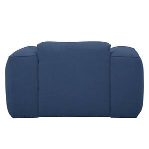 Fauteuil Hudson geweven stof Geweven stof Anda II: Blauw