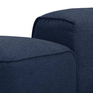 Fauteuil Hudson geweven stof Geweven stof Milan: Lichtblauw