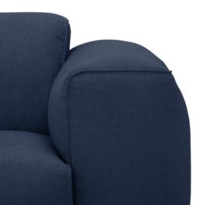 Fauteuil Hudson geweven stof Geweven stof Milan: Lichtblauw