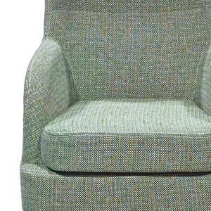 Fauteuil Jaren geweven stof - Mintkleurig