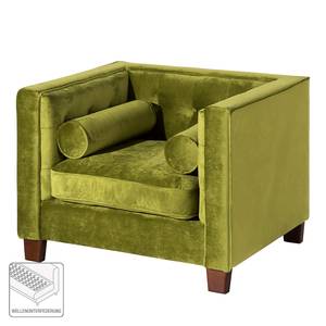 Fauteuil Jobbi Velours - Olive