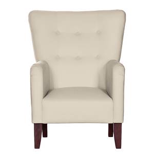 Fauteuil Karla beige geweven stof