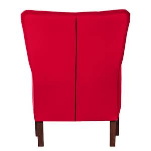 Fauteuil Karla Tissu rouge