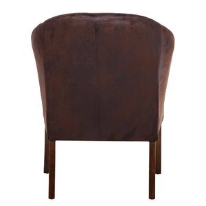 Fauteuil Kingston Microfibre marron