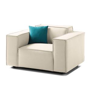 Fauteuil KINX Tissu - Tissu Osta: Blanc vieilli