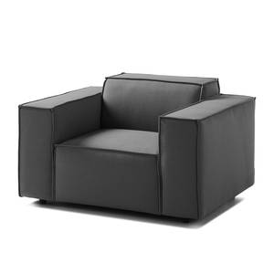 Fauteuil KINX Tissu - Tissu Osta: Anthracite