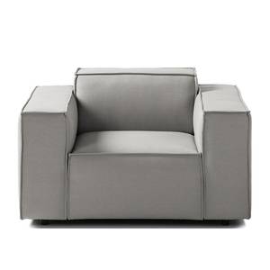 Fauteuil KINX Tissu - Tissu Osta: Marron gris