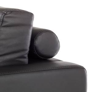 Fauteuil Laval Cuir synthétique noir