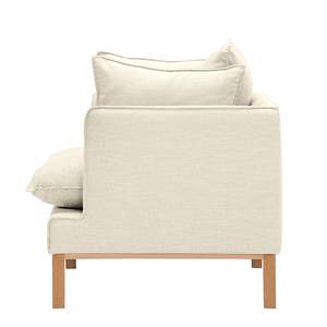 Fauteuil Lavina I Tissu Tissu Moretey : Blanc crème