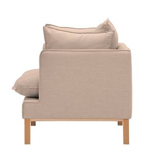 Fauteuil Lavina geweven stof - Stof Moretey: Roze