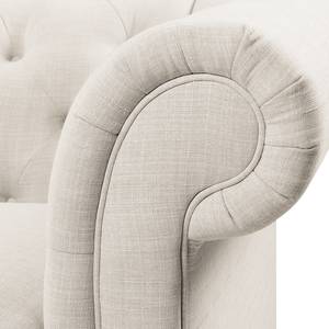 Sofa Lensington (3-Sitzer) Webstoff - Creme